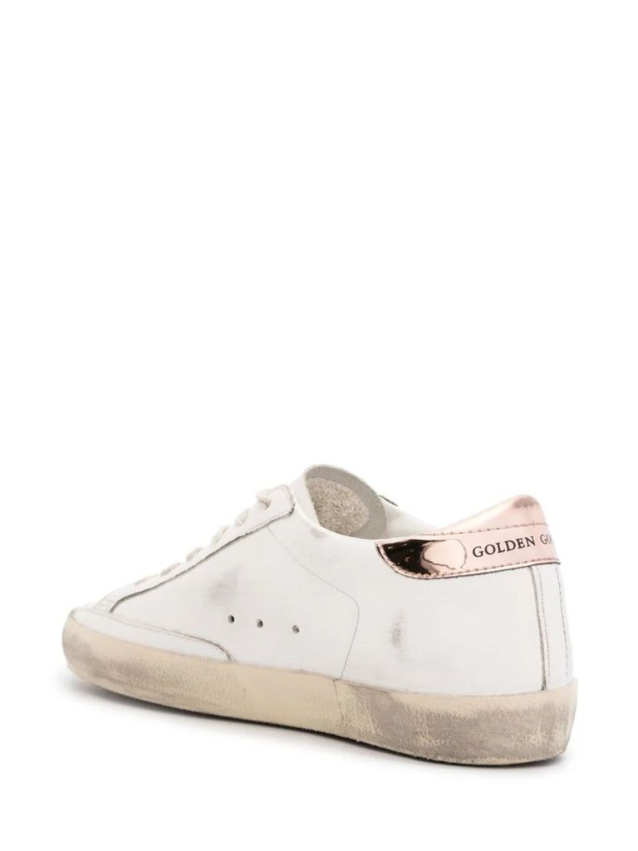 Shoes Golden Goose | Superstar Sneaker White Peach Antique Rose