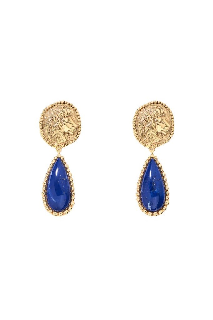 Accessories Aurélie Bidermann | Lucius Earrings Lazuli