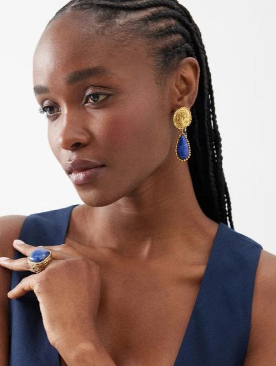 Accessories Aurélie Bidermann | Lucius Earrings Lazuli