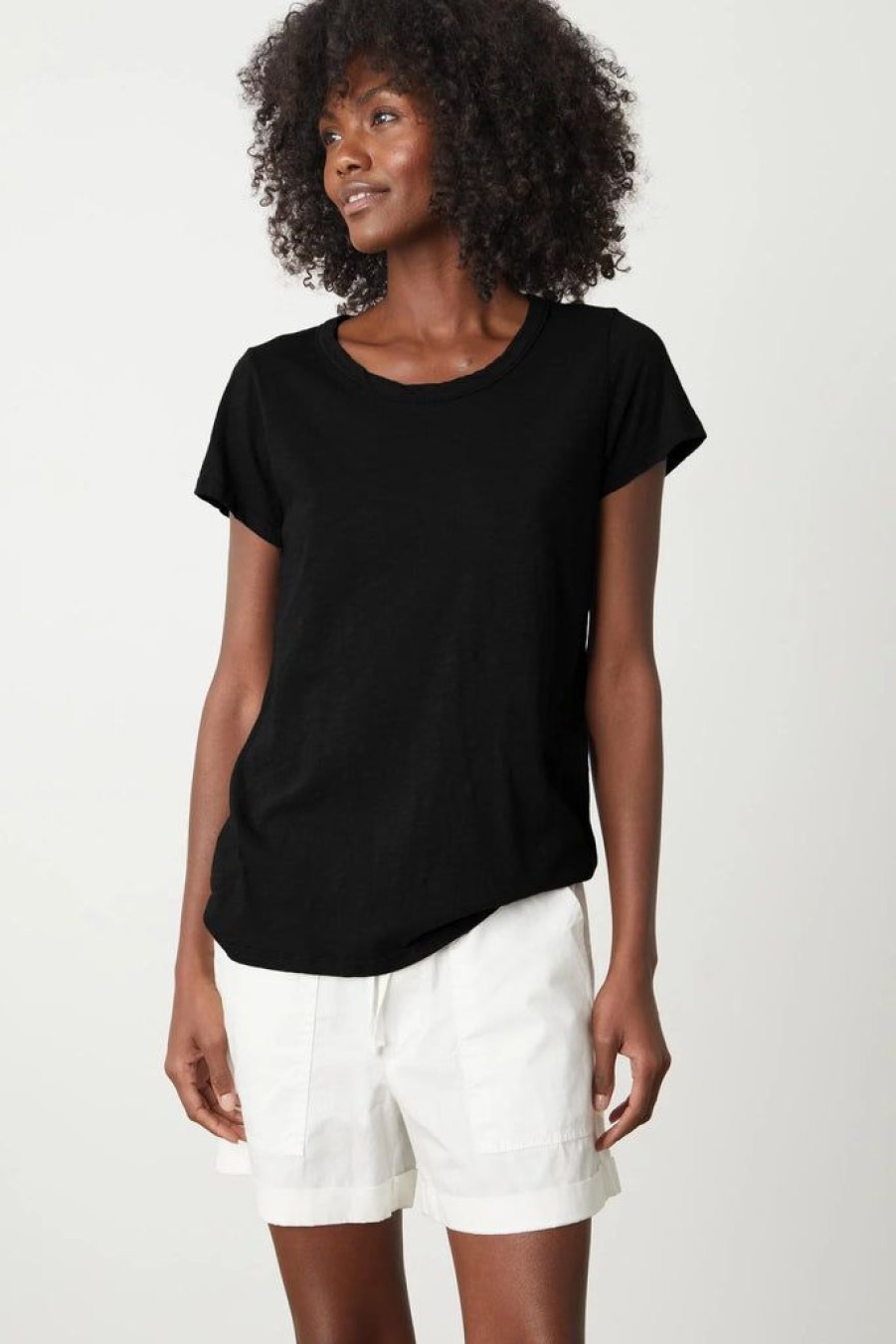 Clothing Velvet by Graham & Spencer | Velvet Original Tilly Tee Black