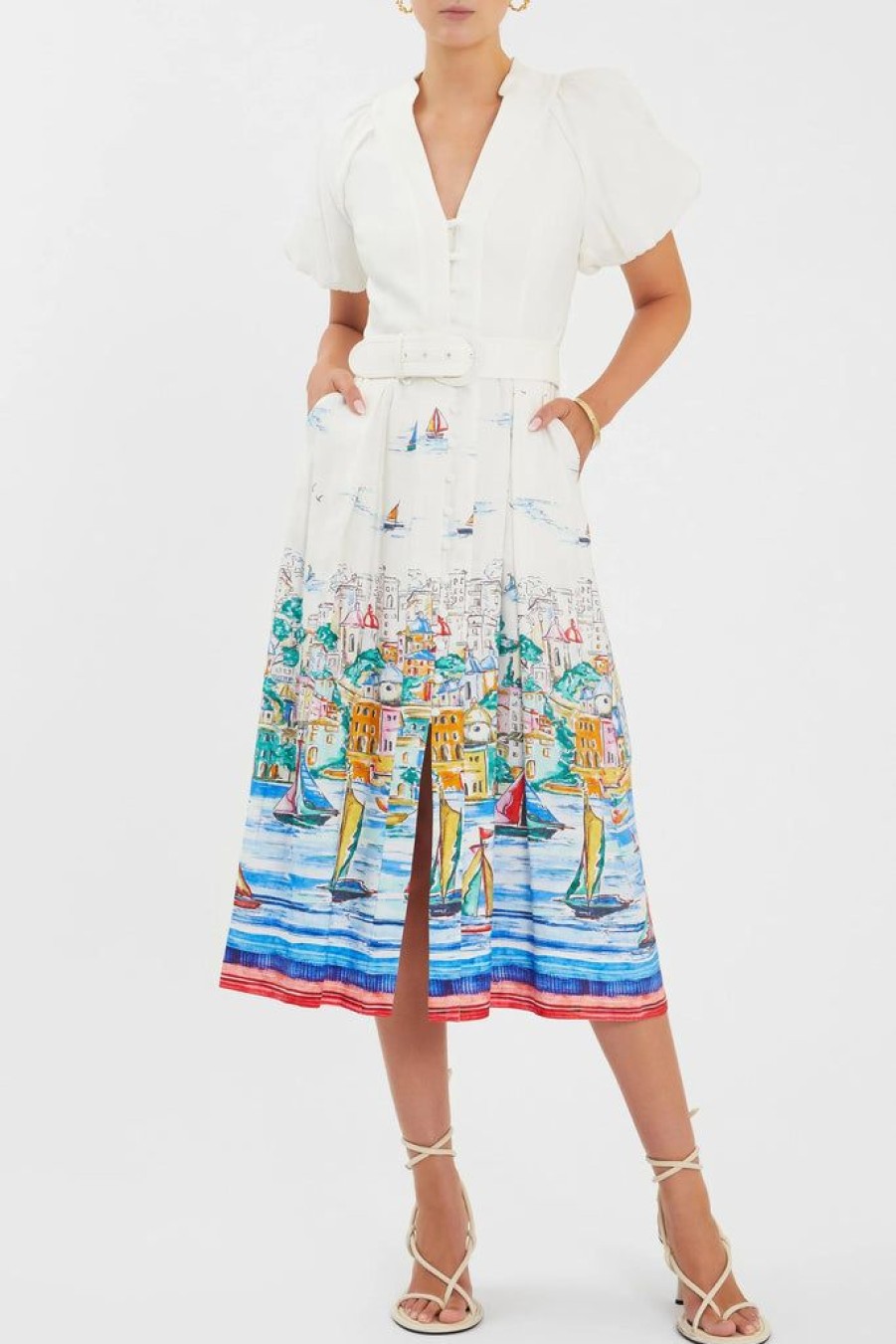 Clothing Rebecca Vallance | Sailing Capri Midi