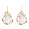 Accessories Aurélie Bidermann | Francoise Pendant Earrings Mother Of Pearl