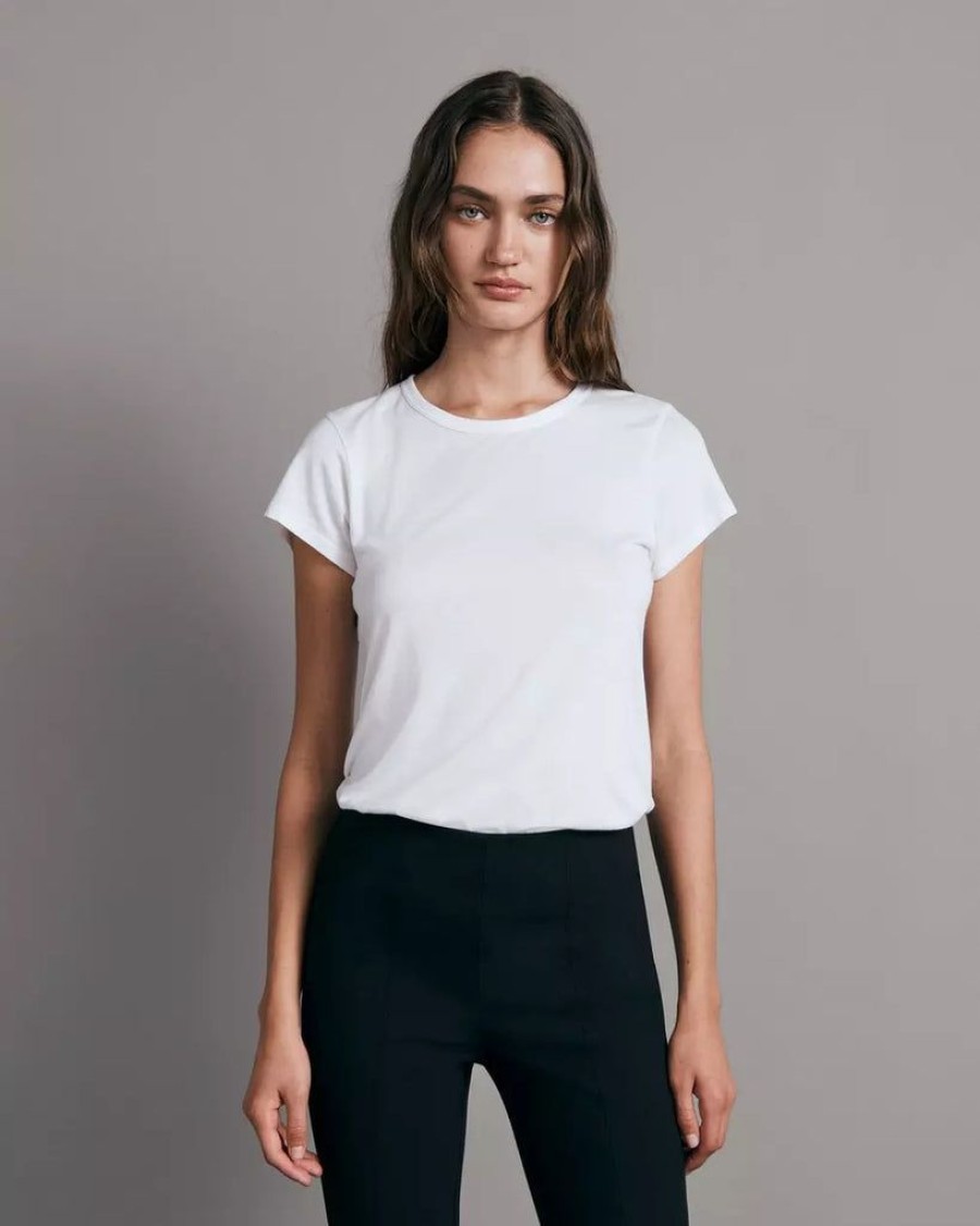 Clothing Rag & Bone | The Slub Tee White