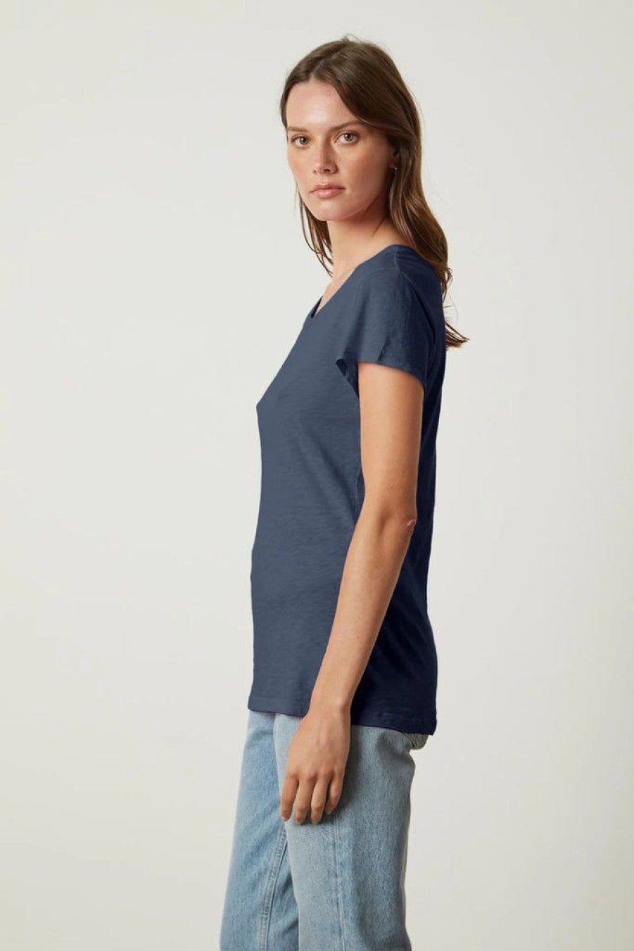 Clothing Velvet by Graham & Spencer | Odelia Tee Navy