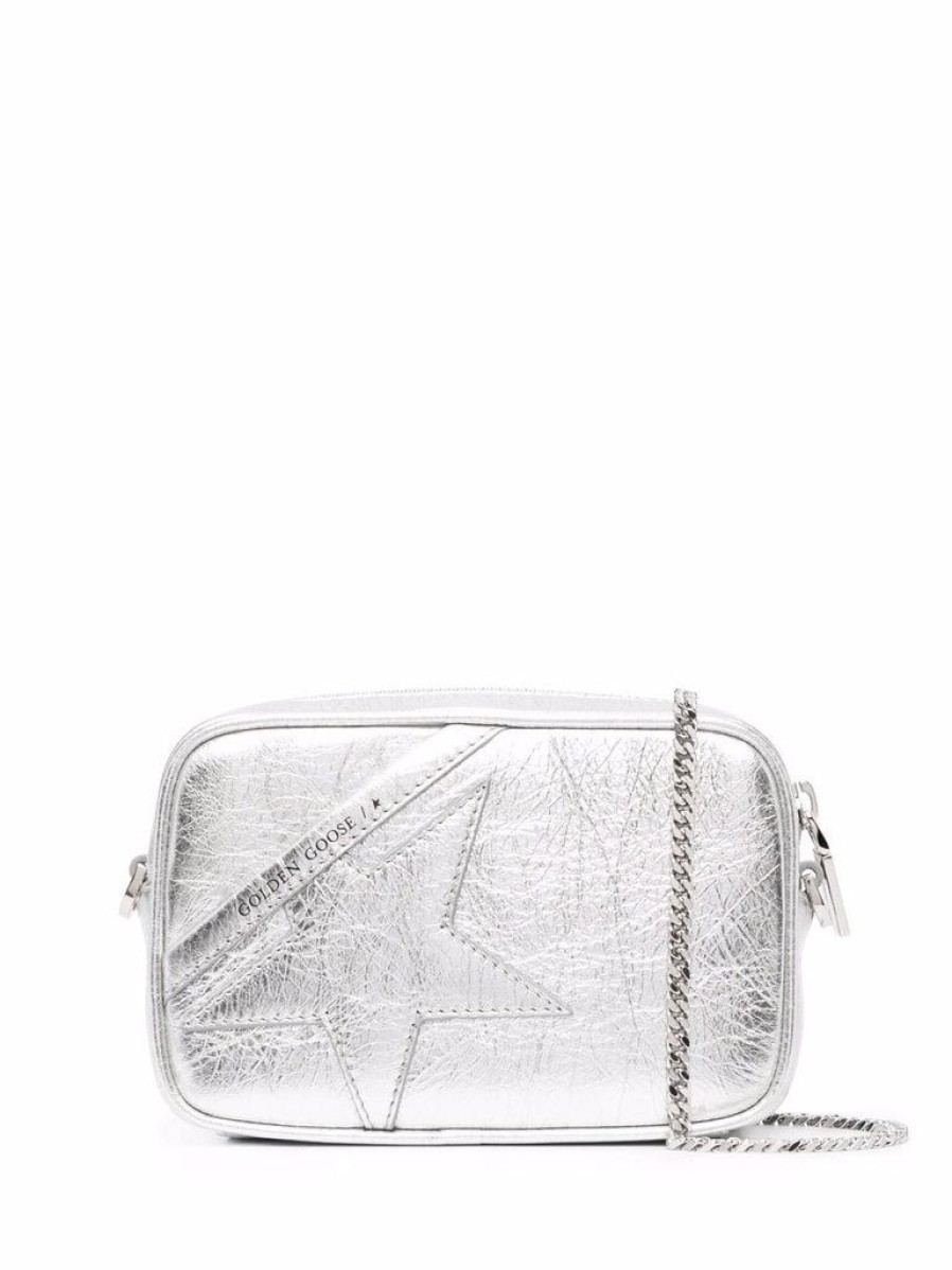 Accessories Golden Goose | Mini Star Bag Silver