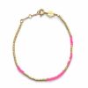 Accessories Anni Lu | Asym Bracelet Neon Pink