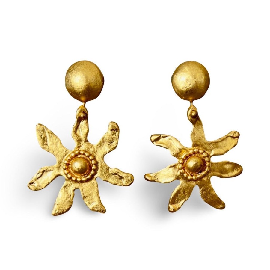 Accessories Jill Marsden | Solana Sun Star Earrings