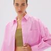 Clothing LMND | Chiara Poplin Shirt Bubblegum