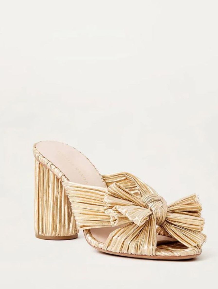 Shoes Loeffler Randall | Penny Knot Mule Gold