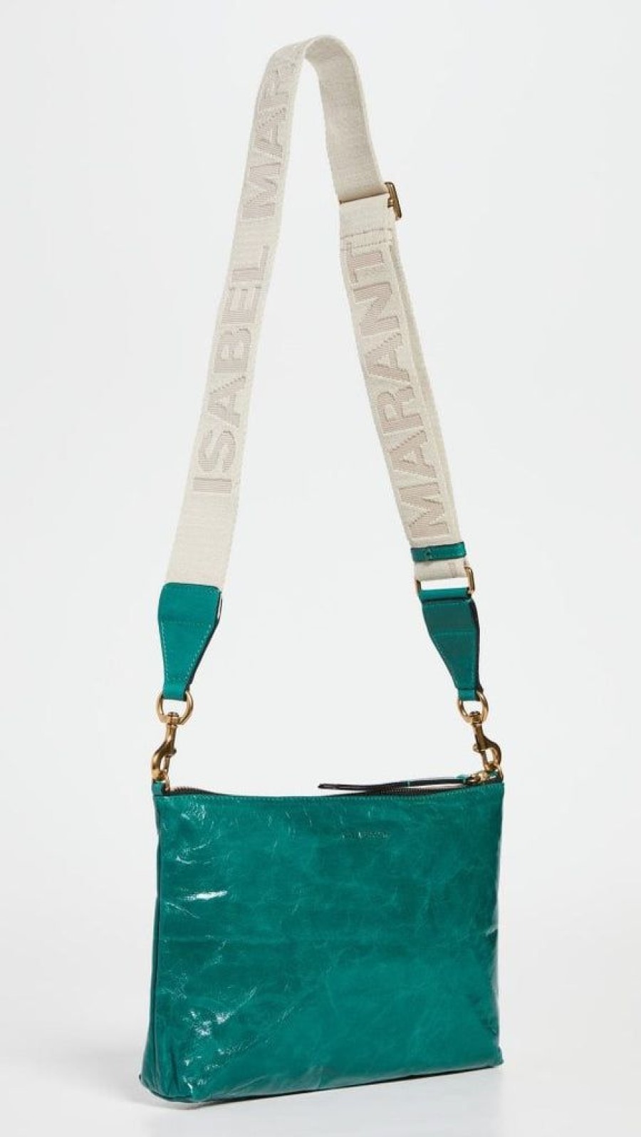 Accessories Isabel Marant | Nessah Crossbody Bag Emerald