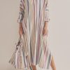 Clothing Ilio Nema | Pollux Maxi Dress Naxos Stripe