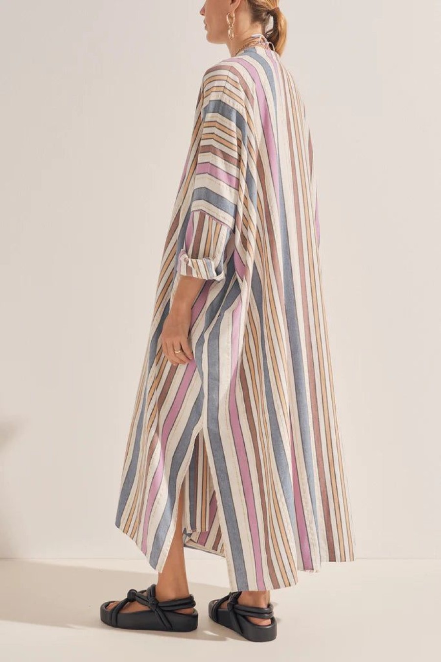 Clothing Ilio Nema | Pollux Maxi Dress Naxos Stripe