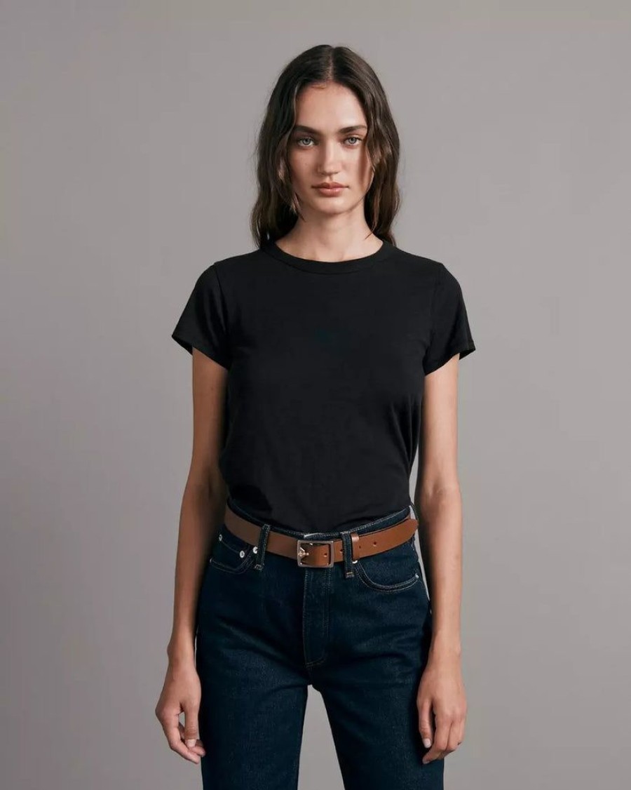 Clothing Rag & Bone | The Slub Tee Black