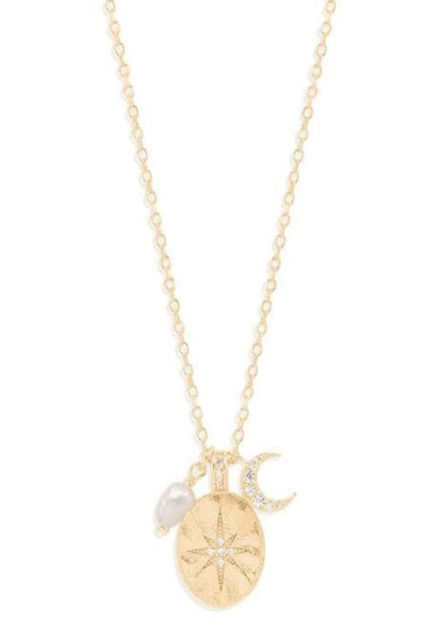 Accessories By Charlotte | Dream Weaver Necklace Gold