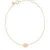 Accessories By Charlotte | 14K Shine Your Light Bracelet Gold