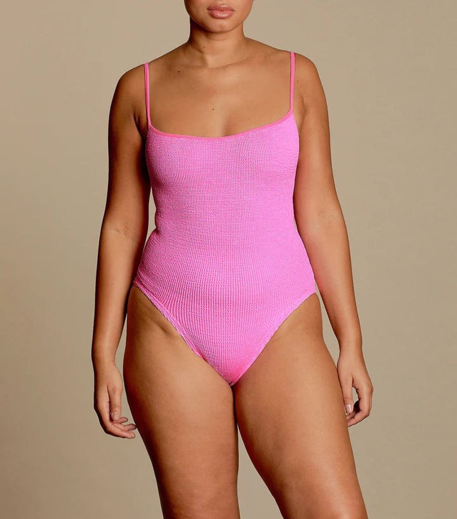 Clothing Hunza G | Pamela Swim Bubblegum