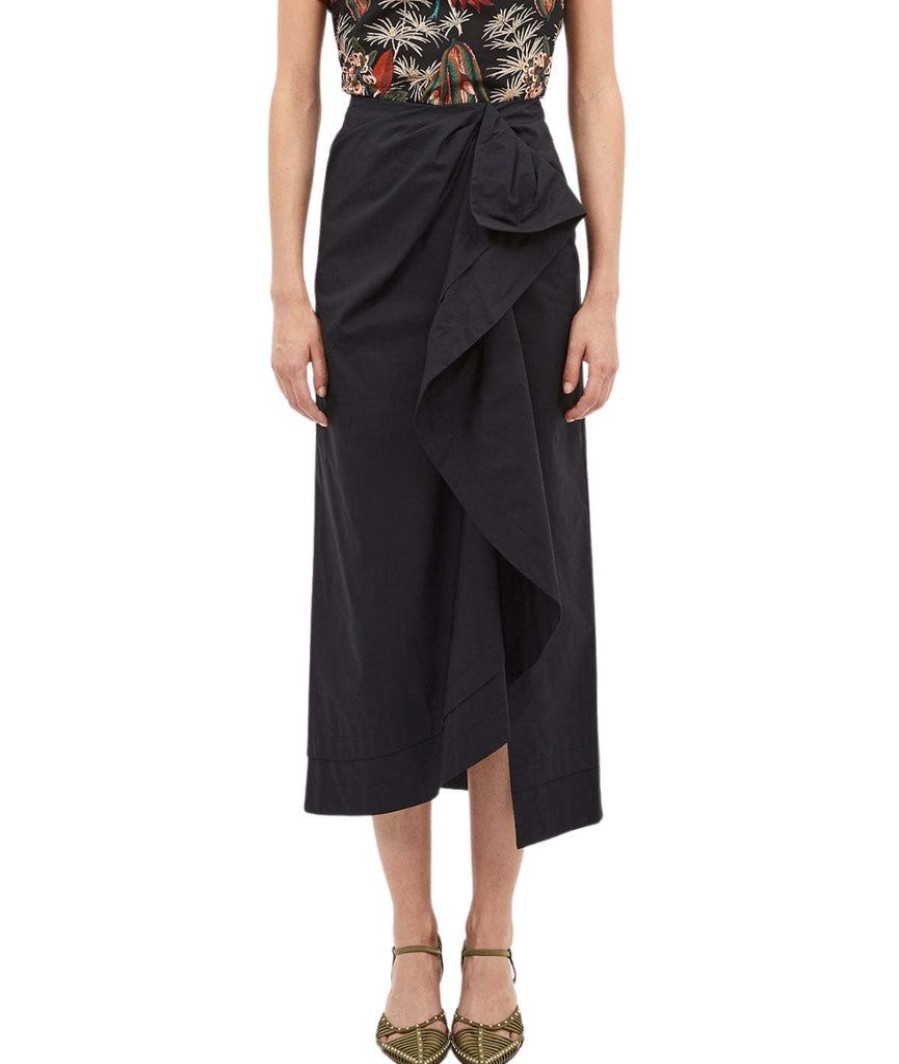 Clothing Ulla Johnson | Soraya Skirt Noir